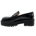 Load image into Gallery viewer, Gianvito Rossi Black Leather Ramsey Loafers