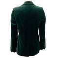 Load image into Gallery viewer, Frame Spruce Green Velvet Blazer
