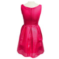 Load image into Gallery viewer, Carven Pink Woven Sleeveless V-Neck Flared Cocktail Dress