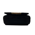Load image into Gallery viewer, Jimmy Choo Black / Gold Hardware Chain Strap Suede Mini Evening Bag