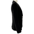 Load image into Gallery viewer, Alice + Olivia Black Velvet Tuxedo Jacket