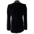 Load image into Gallery viewer, Alice + Olivia Black Velvet Tuxedo Jacket