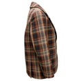 Load image into Gallery viewer, Acne Studios Brown Multi Check Bonded Suit Jacket