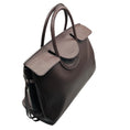 Load image into Gallery viewer, Staud Espresso Caviar Leather Maude Carryall Bag