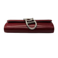 Load image into Gallery viewer, Hermes Red Leather Box Egee Clutch with Silver Chaine d'Ancre Closure