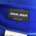 Load image into Gallery viewer, Giorgio Armani Cobalt Blue Silk Crepe Skort
