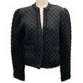 Load image into Gallery viewer, Sandro Black Hamy Quilted Cardigan
