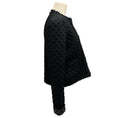 Load image into Gallery viewer, Sandro Black Hamy Quilted Cardigan