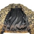 Load image into Gallery viewer, Smythe Beige Leopard Mohair Double Breasted Jacket