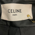Load image into Gallery viewer, Celine Black Crepe Satin Jumpsuit with Chain Collar