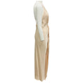 Load image into Gallery viewer, Simkhai Blush Giana Ruffled Satin Crepe Gown