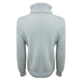 Load image into Gallery viewer, Brunello Cucinelli Light Blue Cashmere Knit Turtleneck Sweater with Monili