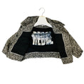 Load image into Gallery viewer, KaufmanFranco Black / White Cropped Wool and Mohair Tweed Jacket