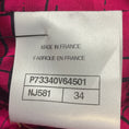 Load image into Gallery viewer, Chanel Fuchsia 2022 Chenille Corduroy Jacket
