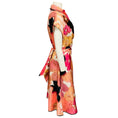 Load image into Gallery viewer, Silvia Tcherassi Orange Multi Retro Floral Paloma Dress