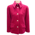 Load image into Gallery viewer, Chanel Fuchsia 2022 Chenille Corduroy Jacket