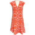 Load image into Gallery viewer, Derek Lam Coral Multi Silk Dress