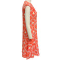 Load image into Gallery viewer, Derek Lam Coral Multi Silk Dress