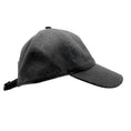 Load image into Gallery viewer, Brunello Cucinelli Charcoal Grey Monili Bead Embellished Wool Cap / Hat