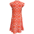 Load image into Gallery viewer, Derek Lam Coral Multi Silk Dress