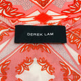 Load image into Gallery viewer, Derek Lam Coral Multi Silk Dress