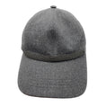 Load image into Gallery viewer, Brunello Cucinelli Charcoal Grey Monili Bead Embellished Wool Cap / Hat