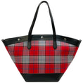 Load image into Gallery viewer, Mulberry Red Tartan Camden Tote