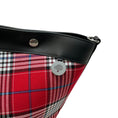 Load image into Gallery viewer, Mulberry Red Tartan Camden Tote