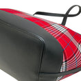 Load image into Gallery viewer, Mulberry Red Tartan Camden Tote