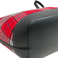 Load image into Gallery viewer, Mulberry Red Tartan Camden Tote