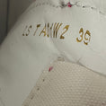 Load image into Gallery viewer, Valentino White / Hot Pink Rockstud Untitled Leather Sneakers
