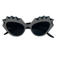 Load image into Gallery viewer, Gucci Black Hollywood Forever Cat Eye Crystal Sunglasses