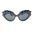 Load image into Gallery viewer, Gucci Black Hollywood Forever Cat Eye Crystal Sunglasses