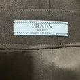 Load image into Gallery viewer, Prada Black Wool Gabardine Pencil Skirt