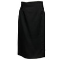 Load image into Gallery viewer, Prada Black Wool Gabardine Pencil Skirt