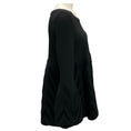 Load image into Gallery viewer, Alaia Black Flared Stretch Knit Jumper