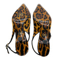 Load image into Gallery viewer, Dolce & Gabbana Tan / Black Animal Print Calf Hair Slingback Pumps
