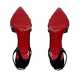 Load image into Gallery viewer, Christian Louboutin Black Mesh Tulle and Satin Pointed Toe Slingback Pumps