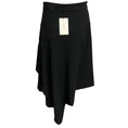 Load image into Gallery viewer, JW Anderson Black Asymmetric Side Skirt
