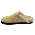 Load image into Gallery viewer, Louis Vuitton Nude Suede Calf Leather And Shearling LV Cosy Flat Comfort Clog