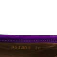 Load image into Gallery viewer, Gucci Purple / Antiqued Gold Horsebit Detail Suede Loafers / Moccasin Flats