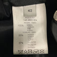 Load image into Gallery viewer, Givenchy Black Lambskin Leather Skirt with Silver Back Zip