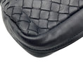 Load image into Gallery viewer, Bottega Veneta Black Snakeksin Trimmed Intrecciato Leather Crossbody Mini Bag