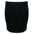 Load image into Gallery viewer, Alessandra Rich Black Wool Tweed Mini Skirt