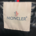 Load image into Gallery viewer, Moncler Black / Gold Metallic Caille Glitter Velvet Quilted Down Puffer Jacket