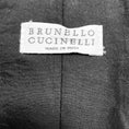 Load image into Gallery viewer, Brunello Cucinelli Black Wide Leg Cotton and Nylon Pants / Trousers