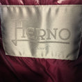 Load image into Gallery viewer, Herno Resort Burgundy Nylon and Crushed Velvet Quilted Down Puffer Jacket