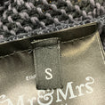 Load image into Gallery viewer, Mr & Mrs Italy Blue Hooded Mesh Knit Zip Front Sweater with Fur Trim