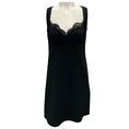 Load image into Gallery viewer, Stella McCartney Black 2021 Scuba Sleeveless Slip Mini Dress