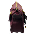 Load image into Gallery viewer, Chloe Burgundy Grained Calfskin Leather Large Marcie Satchel Bag